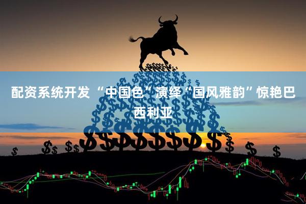 配资系统开发 “中国色”演绎“国风雅韵”惊艳巴西利亚
